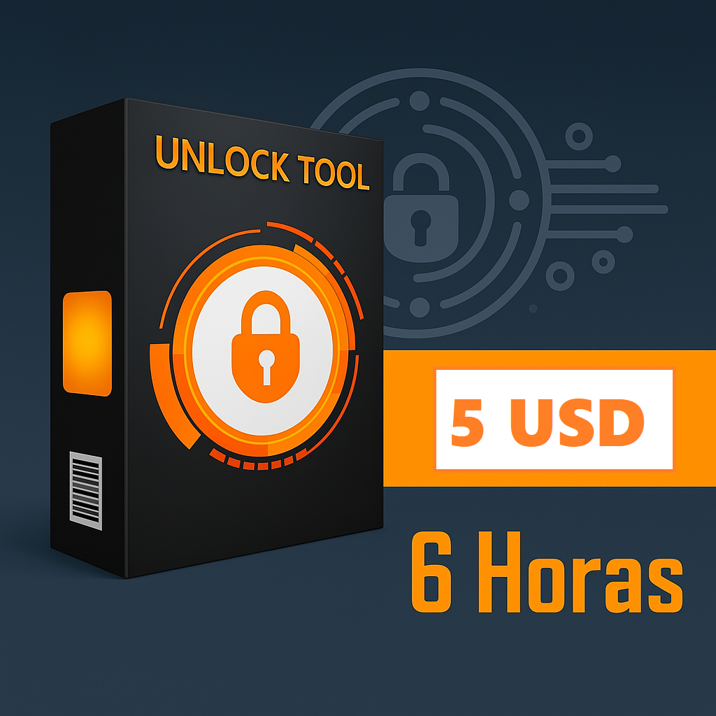 ✅ Unlocktool ⭐️✅ Renta➤ ⭐✅ 6 Horas ✅✨Entrega en Instantanea